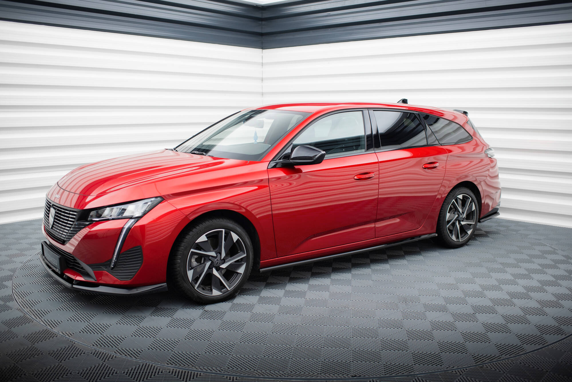 Side Skirts Diffusers Peugeot 308 SW Mk3 - 2