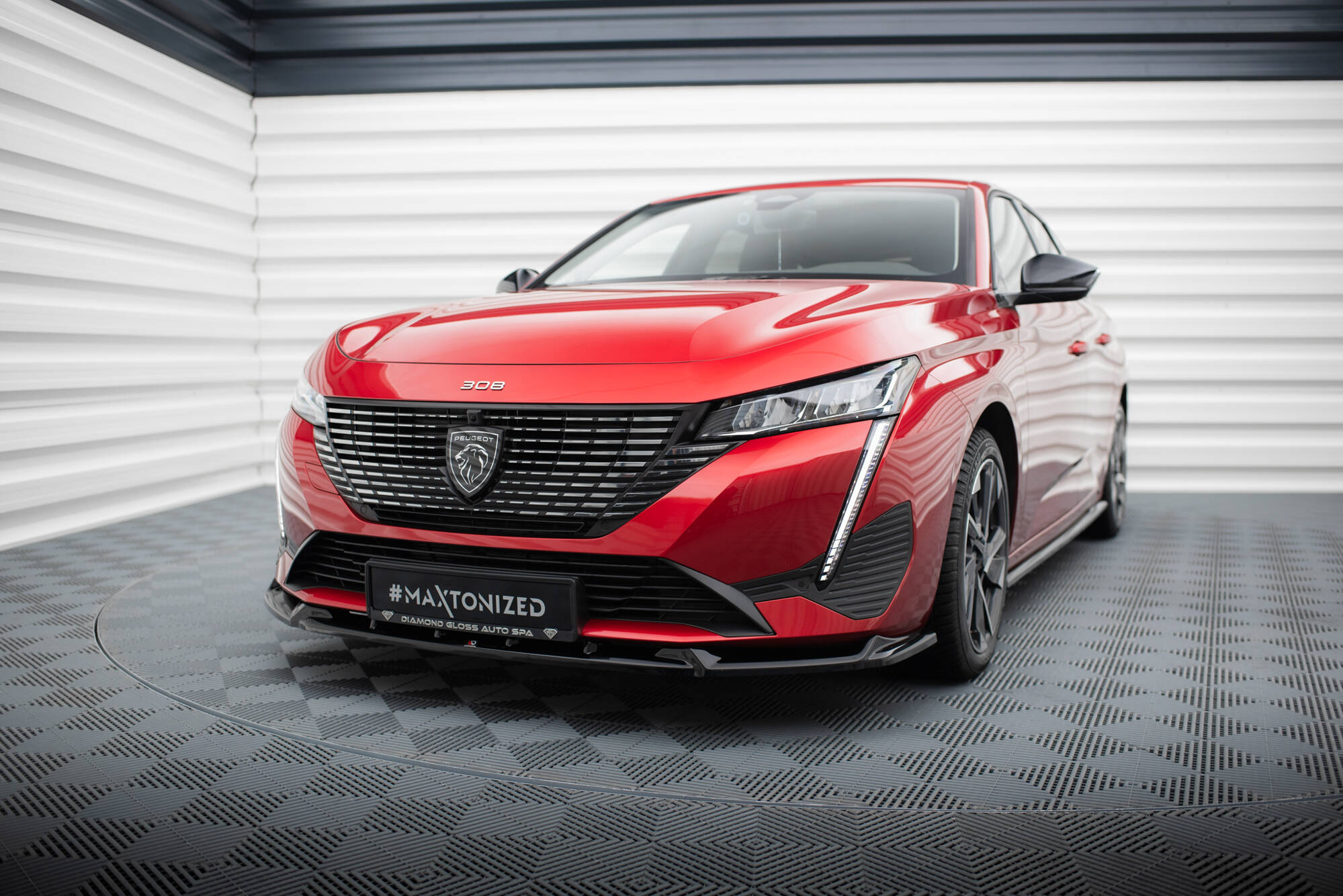 Front Splitter V.2 Peugeot 308 Mk3 - 3