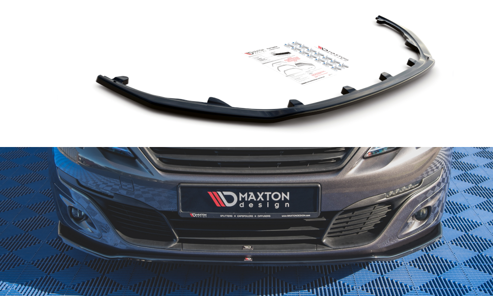 Front Splitter V.1 Peugeot 308 Mk2