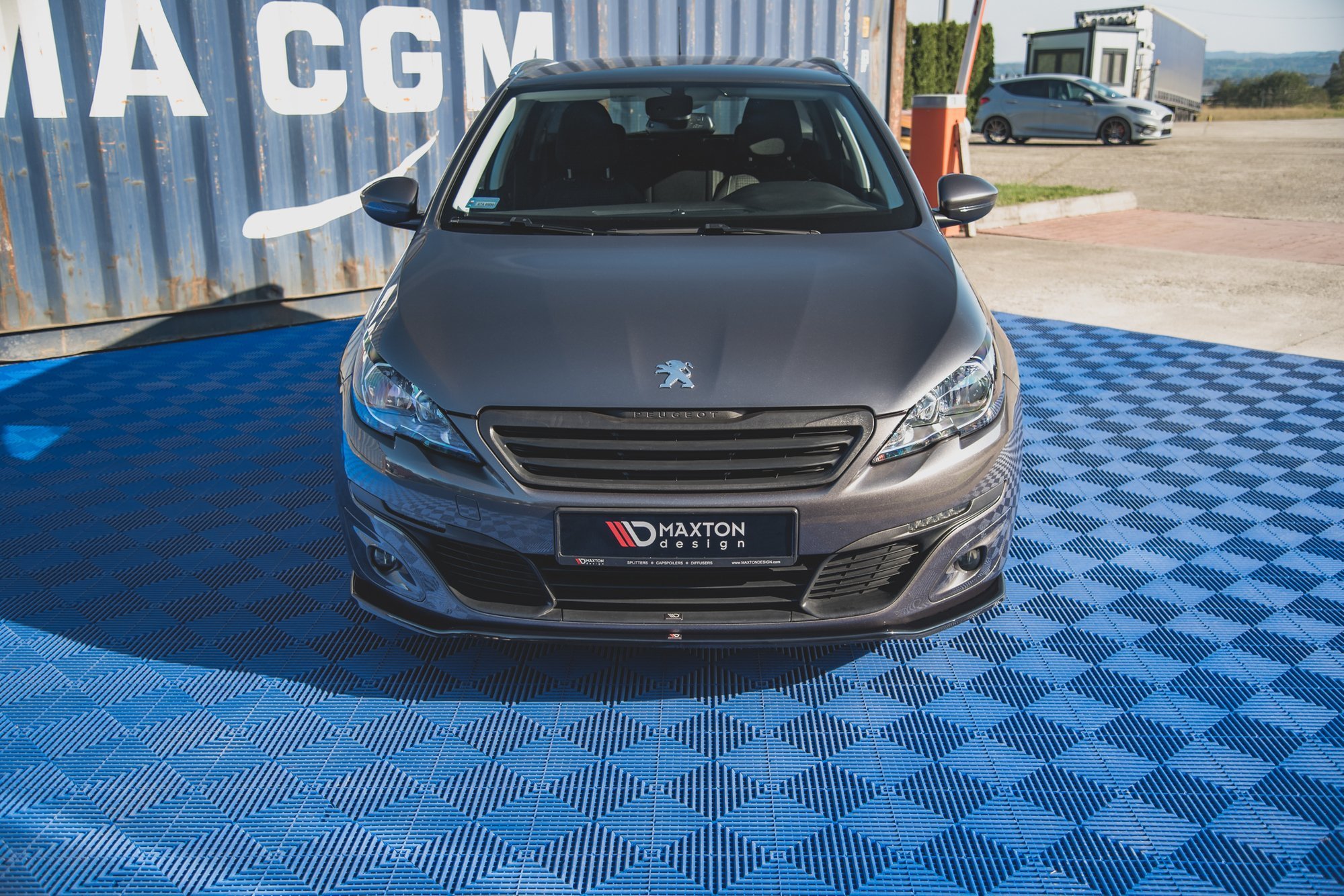 Front Splitter V.1 Peugeot 308 Mk2 - 2