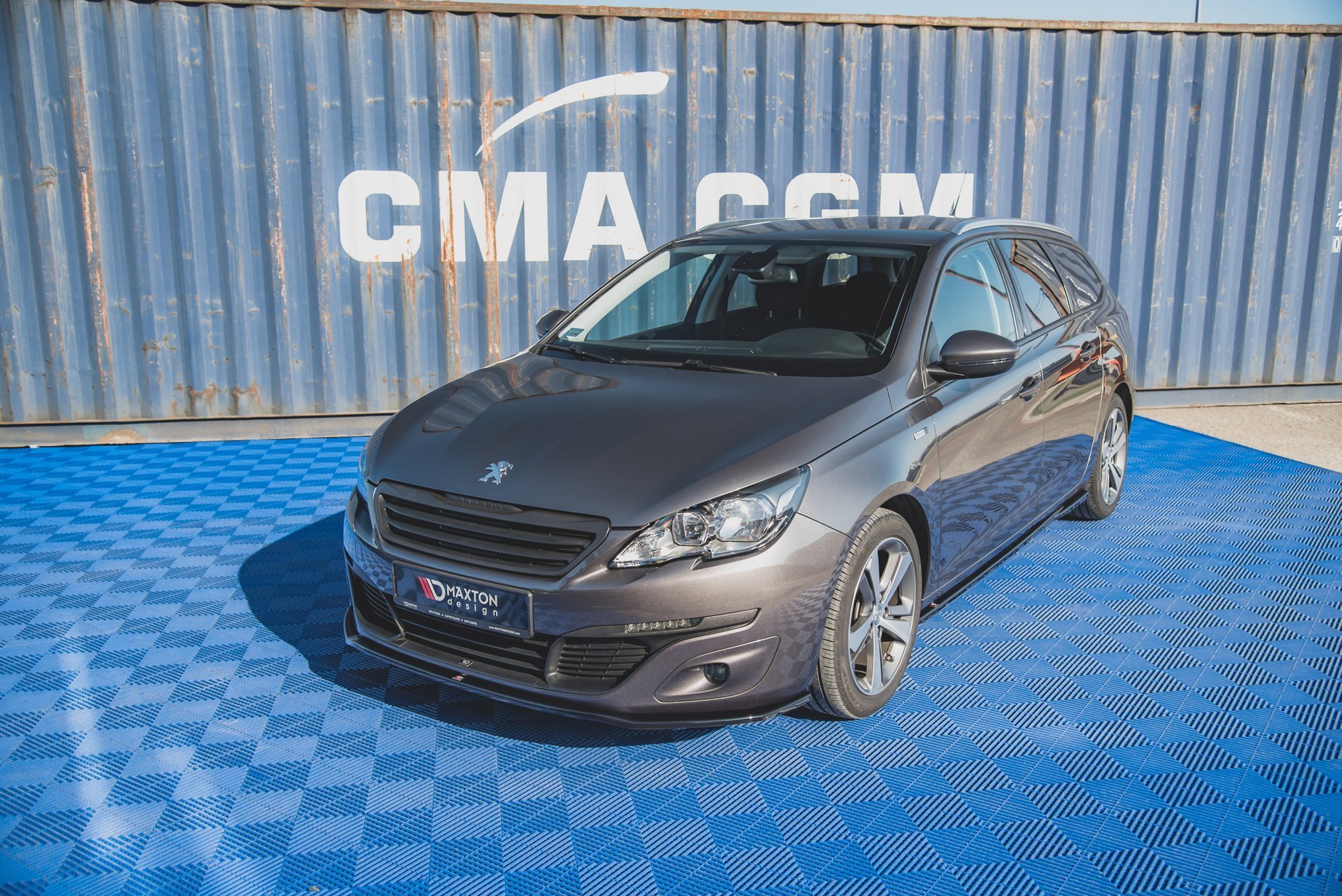 Front Splitter V.1 Peugeot 308 Mk2 - 3