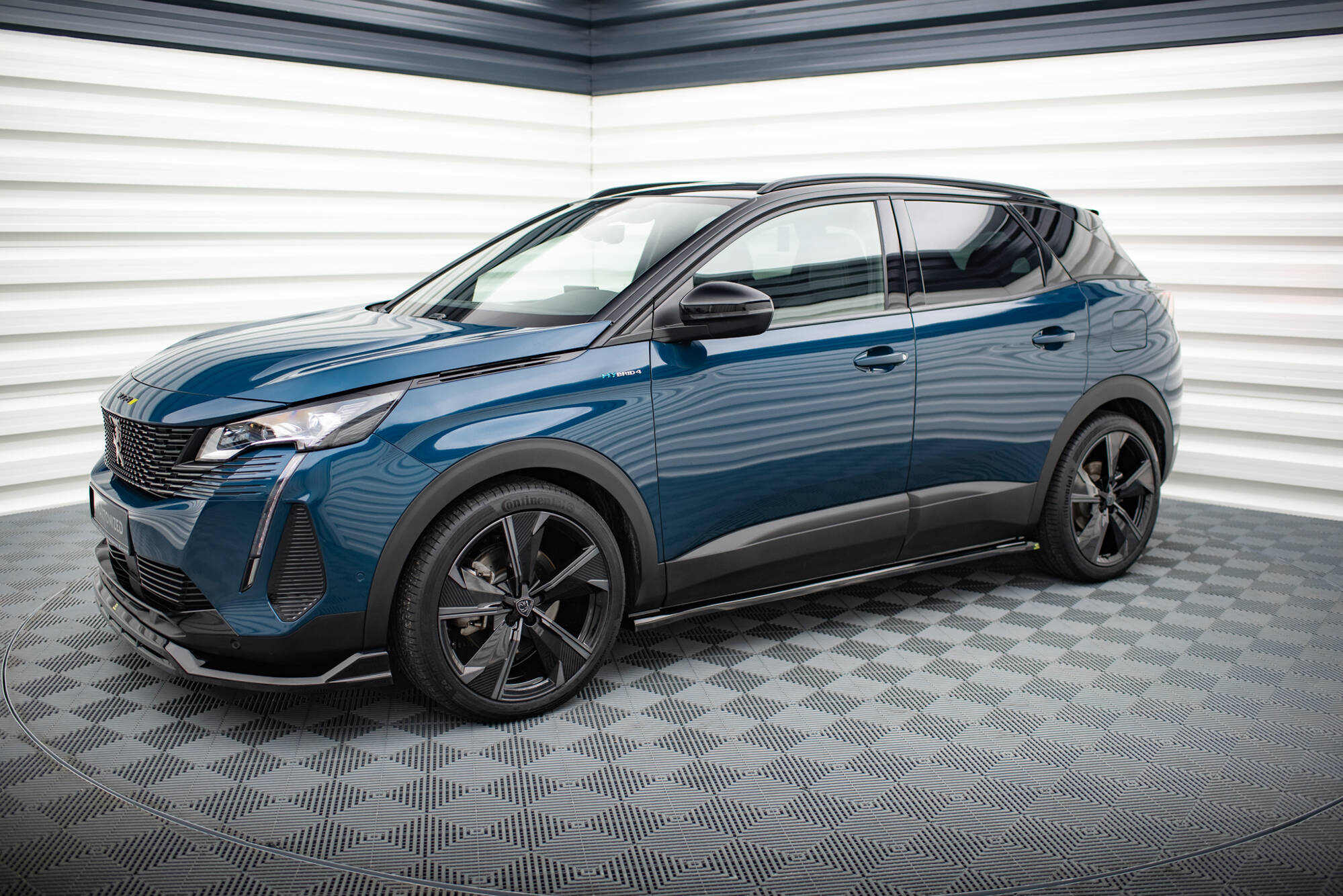Side Skirts Diffusers Peugeot 3008 GT-Line Mk2 Facelift - 2