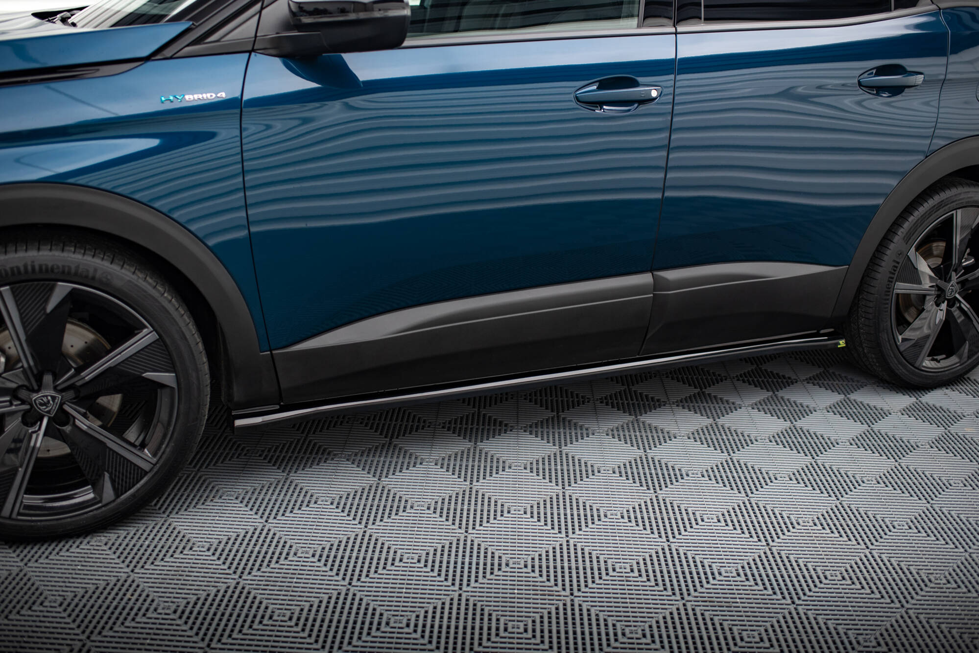 Side Skirts Diffusers Peugeot 3008 GT-Line Mk2 Facelift - 3