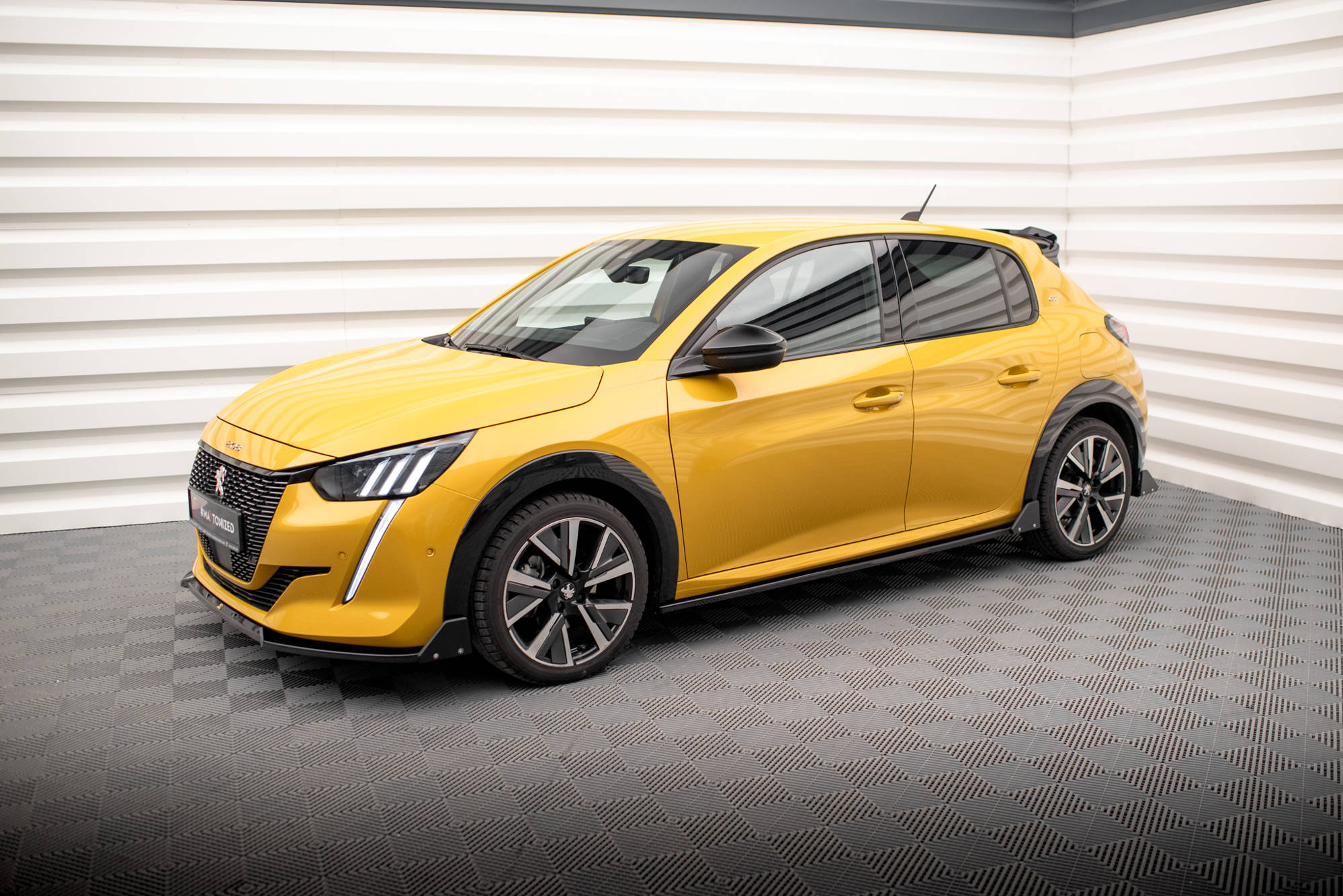 Side Skirts Diffusers + Flaps Peugeot 208 GT Mk2 - 5