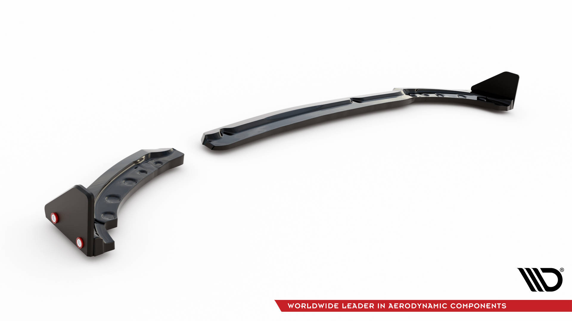 Rear Side Splitters V.1 + Flaps Peugeot 208 GT Mk2 - 6