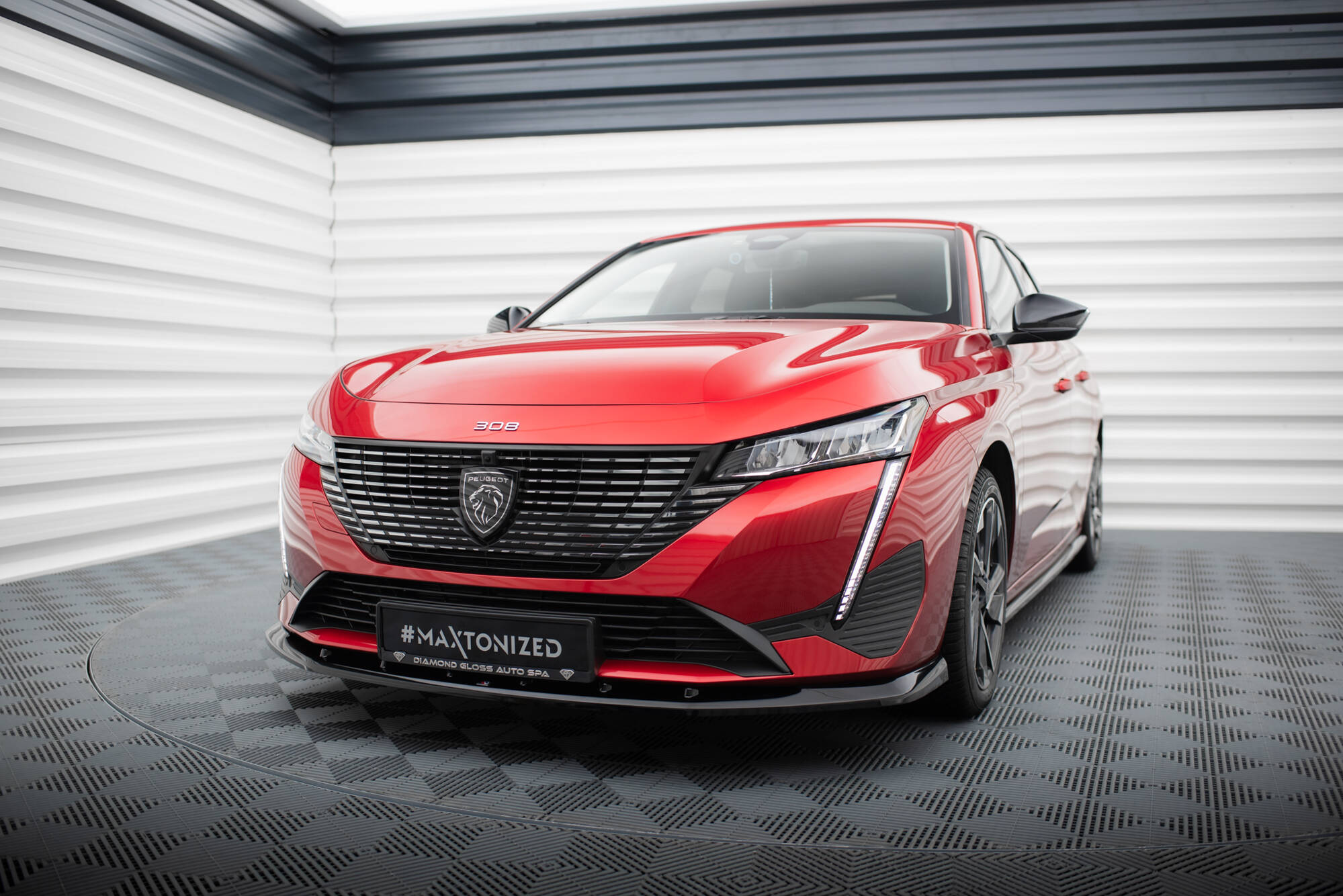 Front Splitter V.1 Peugeot 308 Mk3 - 3