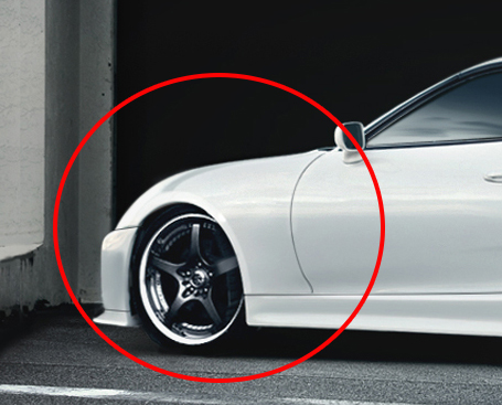 TOYOTA SUPRA 93-98 WIDE FRONT FENDERS [AUTOR] - 2