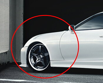 TOYOTA SUPRA 93-98 WIDE FRONT FENDERS [AUTOR]