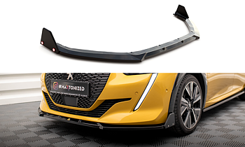 FRONT SPLITTER V.1 + FLAPS SUITABLE FOR PEUGEOT 208 GT MK2 – MAXTON DESIGN