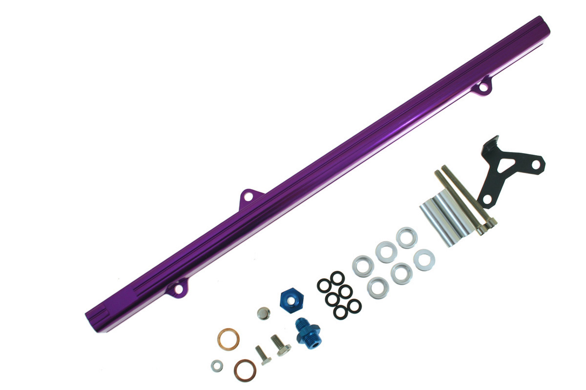 TOYOTA SUPRA/CHASER/SOARER 2JZ-GTE FUEL RAIL PURPLE