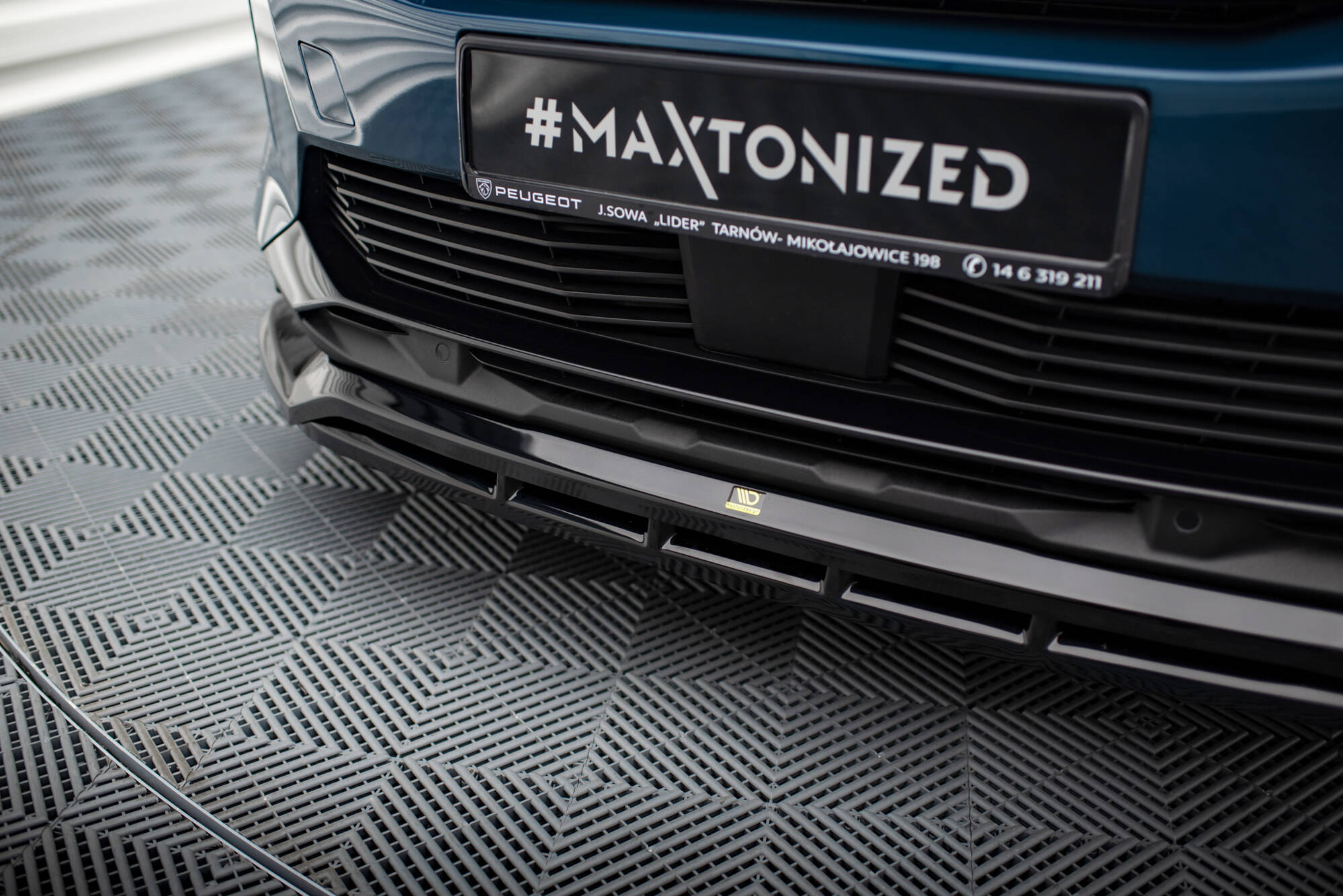 Front Splitter Peugeot 3008 GT-Line Mk2 Facelift - 4