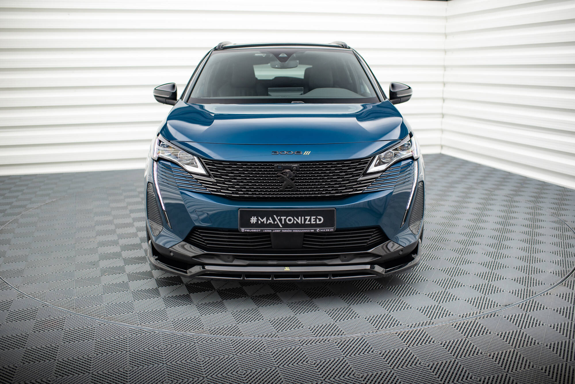 Front Splitter Peugeot 3008 GT-Line Mk2 Facelift - 2