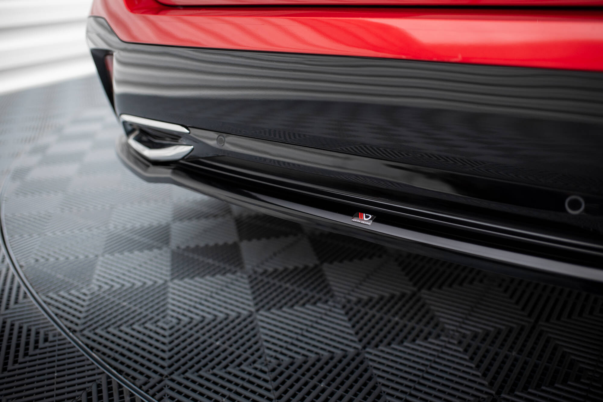 Central Rear Splitter Peugeot 308 Mk3 - 5