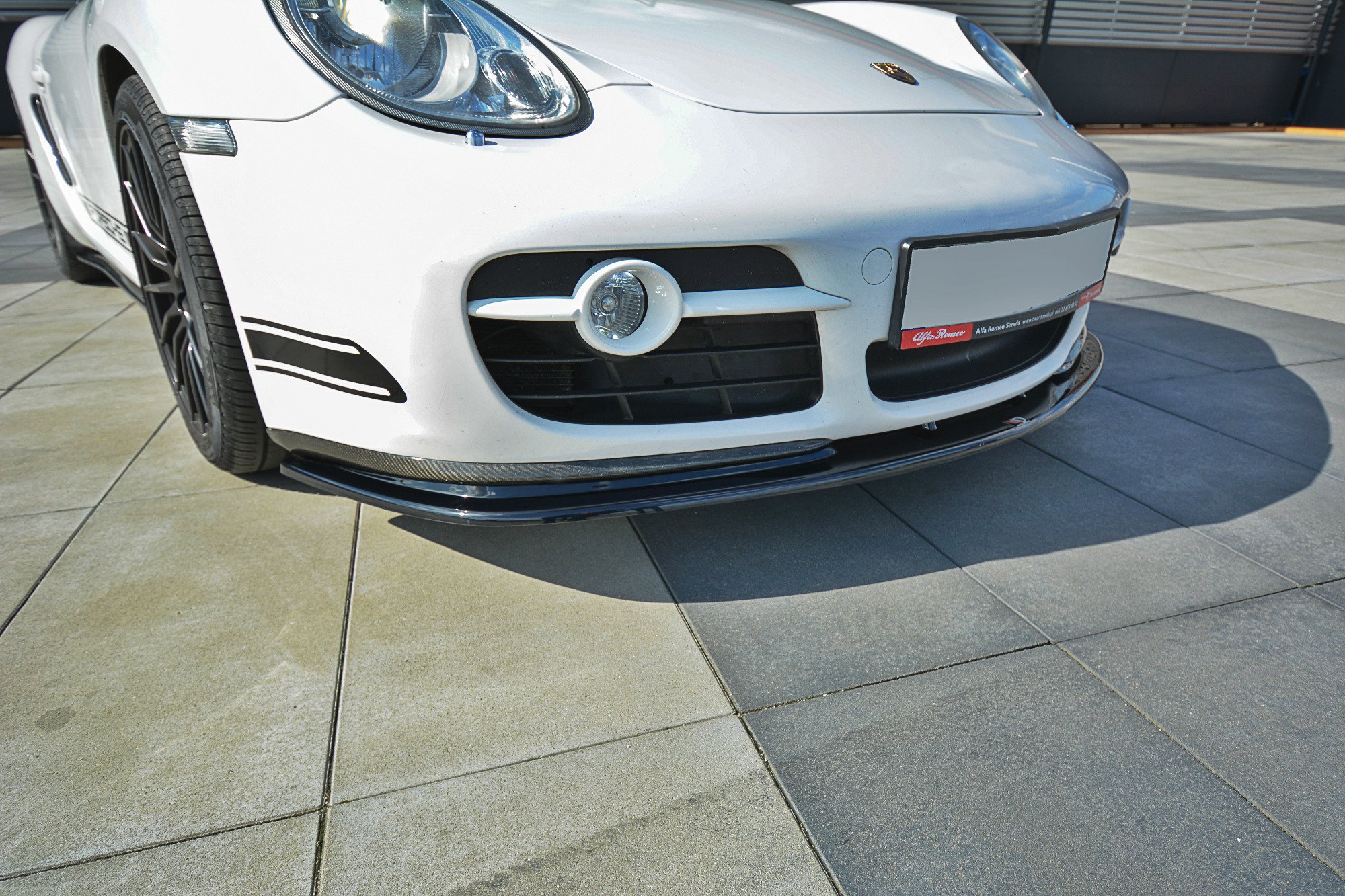Front Splitter V.2 Porsche Cayman S 987C (2006-2009)