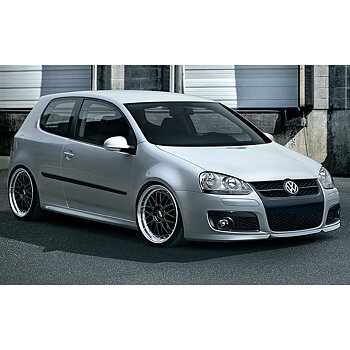 VW GOLF V 03+ VGT FRONT BUMPER + ABS GRID [AUTOR]