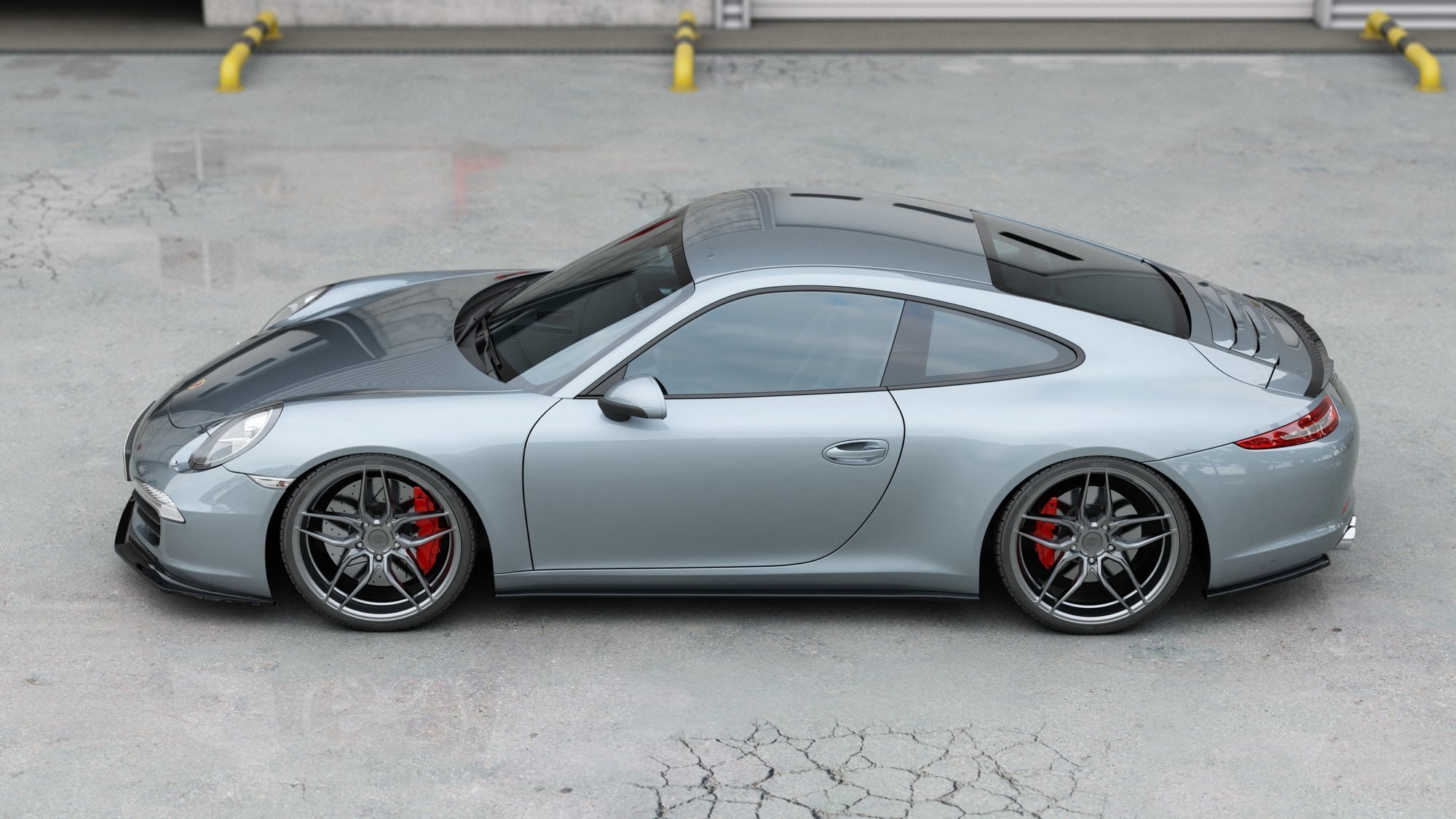 Side Skirts Splitters Porsche 911 Carrera 991 (2011-2016) - 3