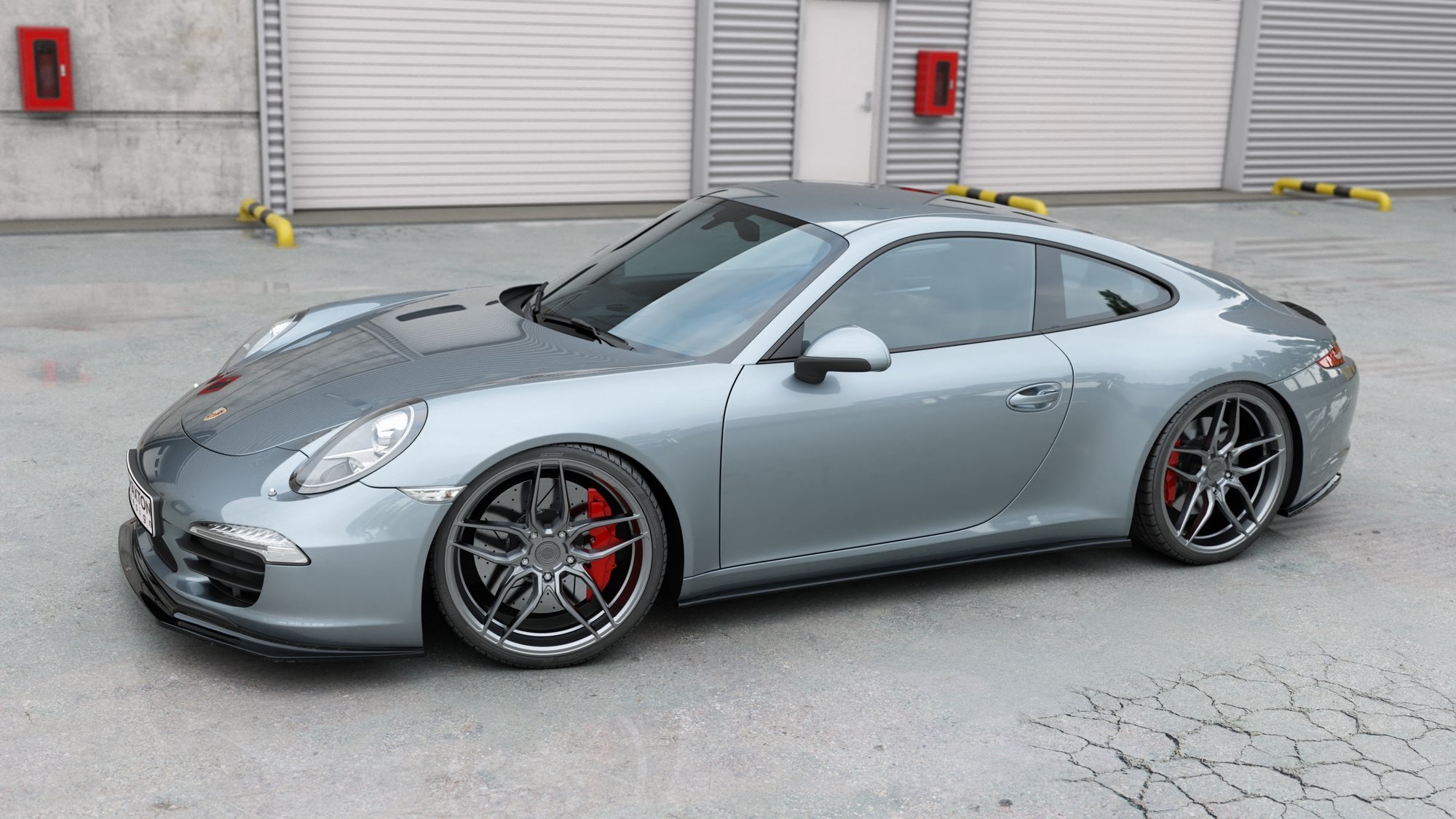 Side Skirts Splitters Porsche 911 Carrera 991 (2011-2016) - 2