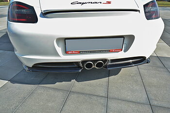 Rear Side Splitters Porsche Cayman S 987C (2006-2009)