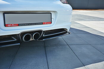 Rear Side Splitters Porsche Cayman S 987C (2006-2009)