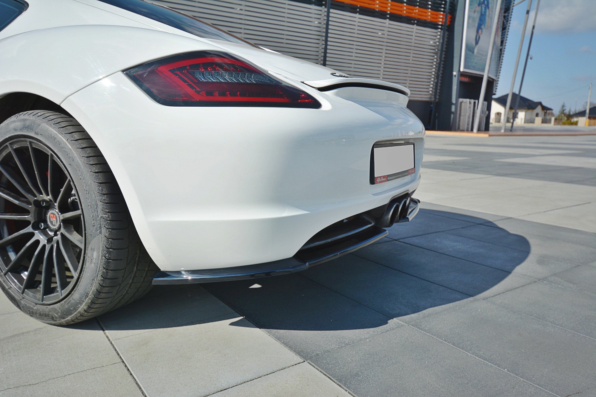 Rear Side Splitters Porsche Cayman S 987C (2006-2009) - 4