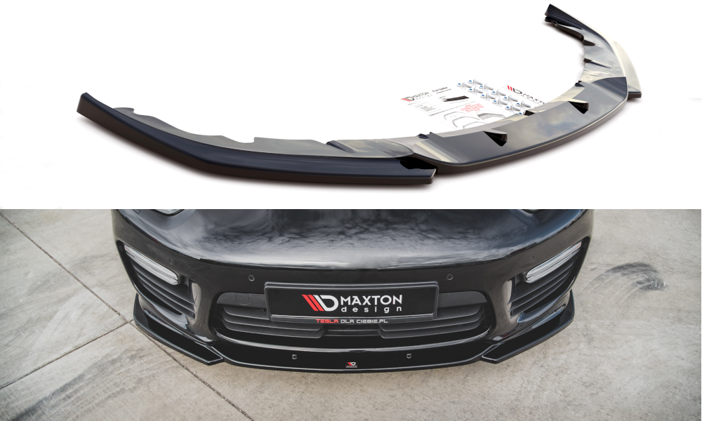 Front Splitter V.2 Porsche Panamera Turbo 970 Facelift (2013-2016)