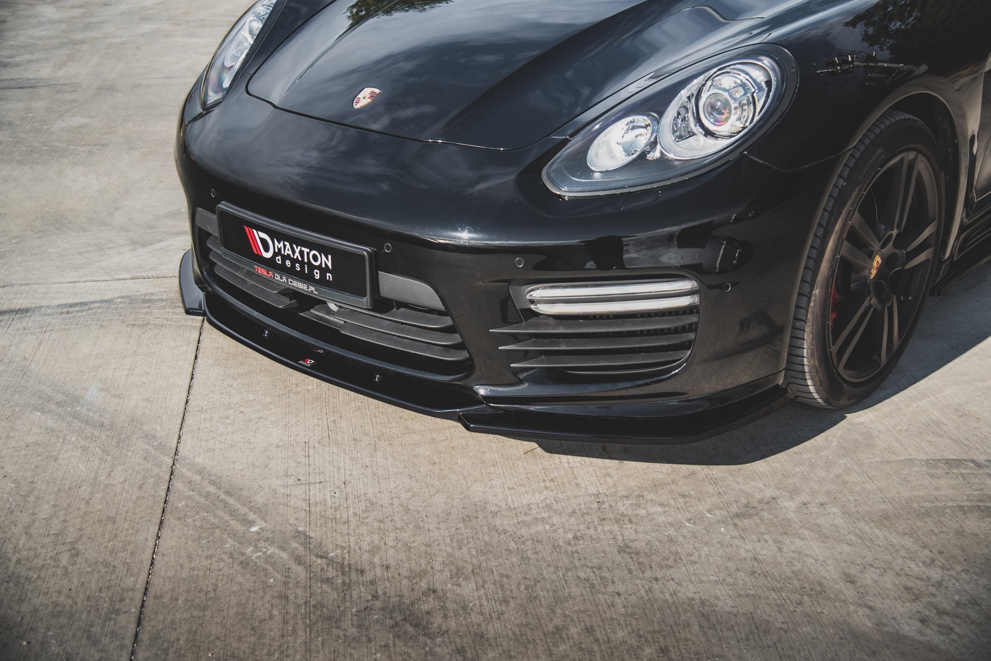 Front Splitter V.2 Porsche Panamera Turbo 970 Facelift (2013-2016) - 3