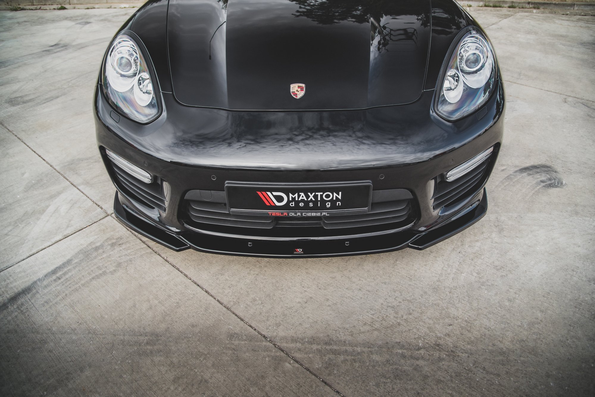 Front Splitter V.2 Porsche Panamera Turbo 970 Facelift (2013-2016) - 4
