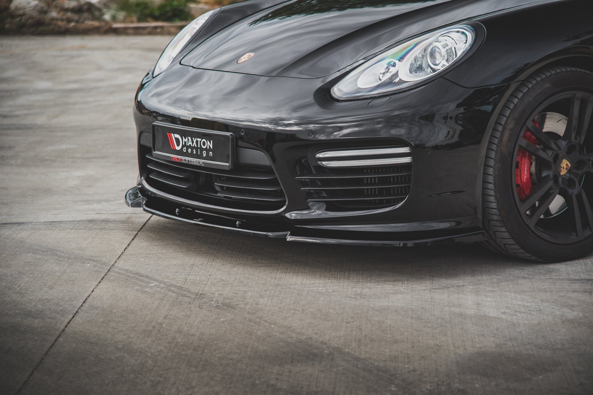 Front Splitter V1 Porsche Panamera Turbo 970 Facelift (2013-2016) - 2