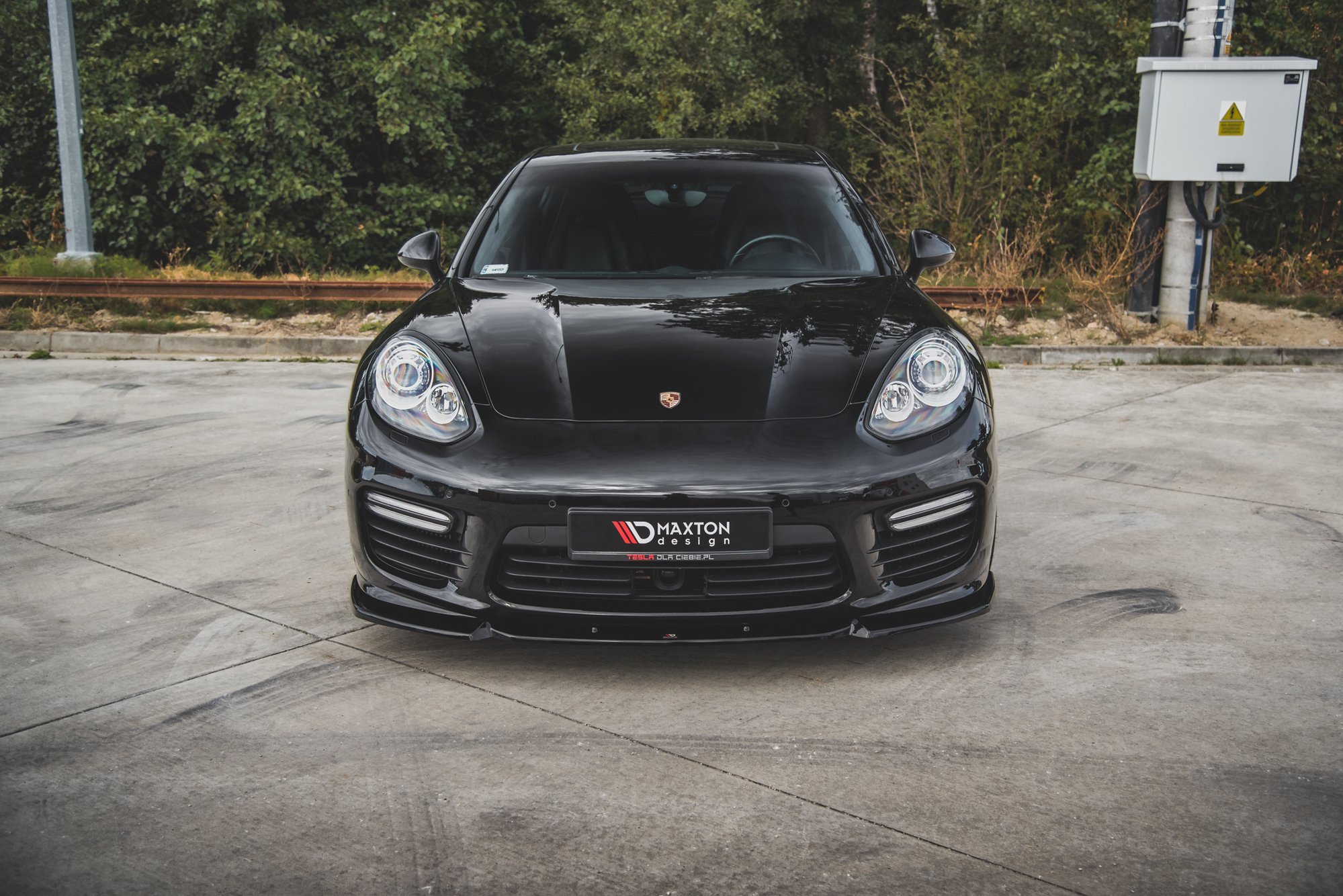 Front Splitter V1 Porsche Panamera Turbo 970 Facelift (2013-2016) - 3