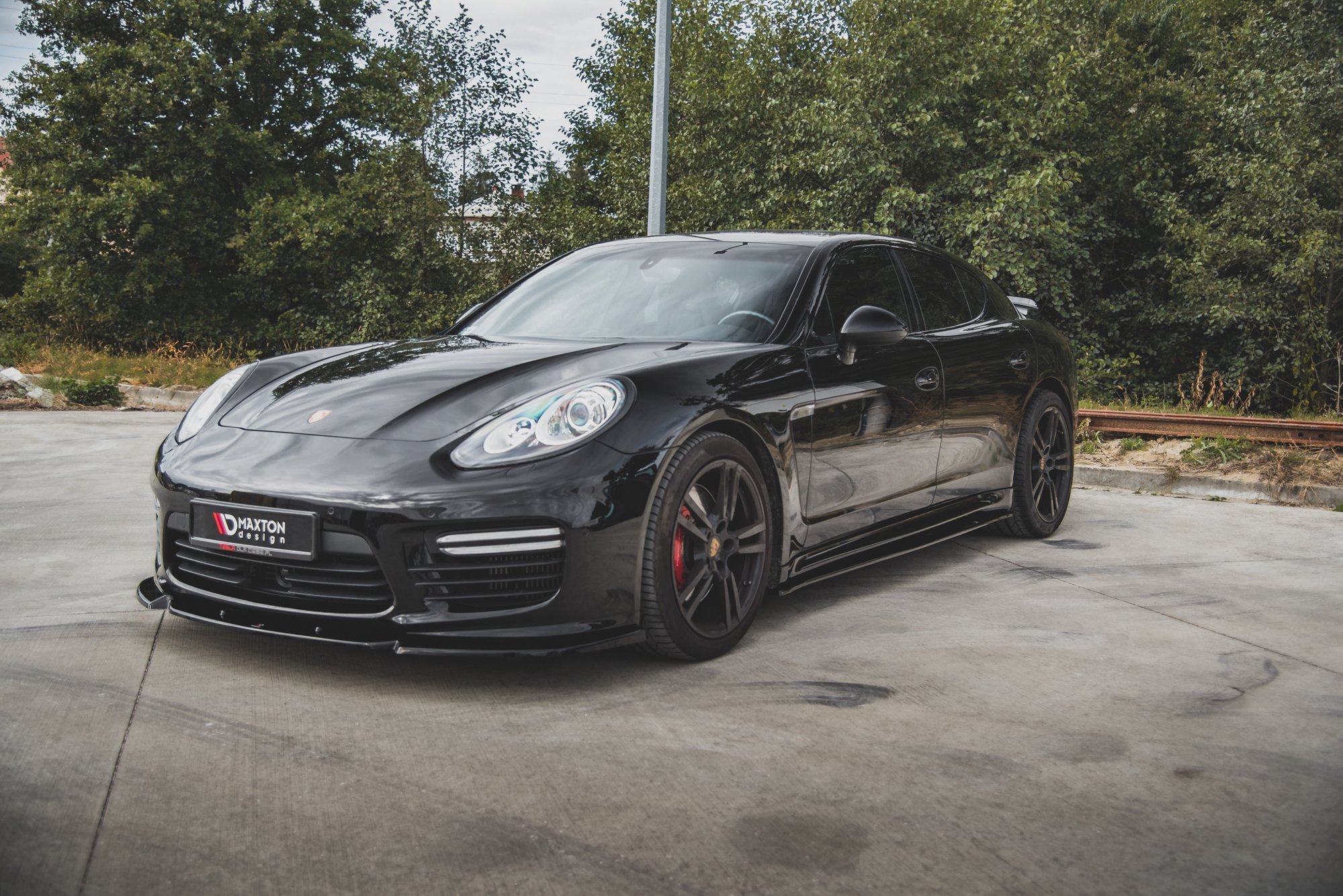 Front Splitter V1 Porsche Panamera Turbo 970 Facelift (2013-2016) - 6