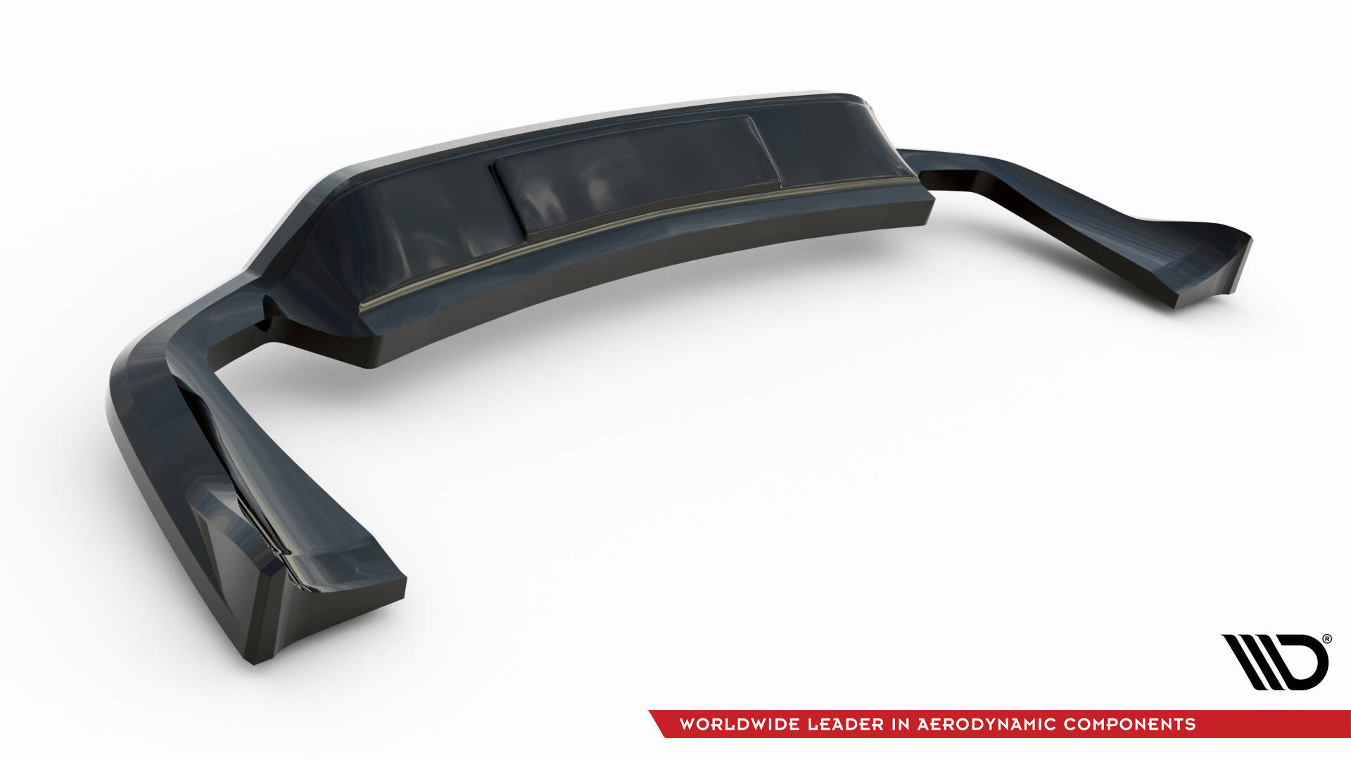 Central Rear Splitter (Vertical Bars) Porsche Cayenne Mk2 Facelift - 8