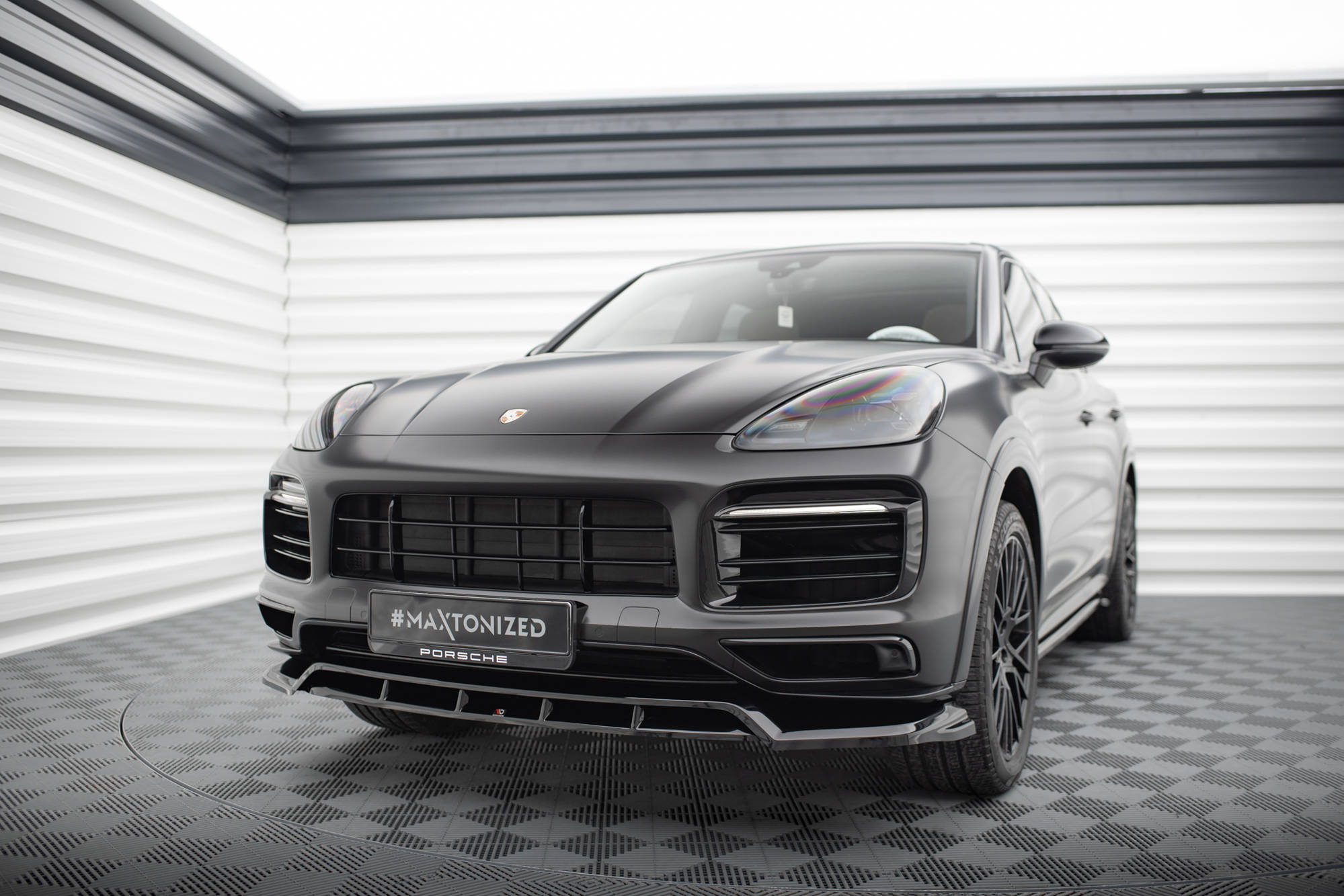 Front Splitter Porsche Cayenne Sport Design Mk3 - 3