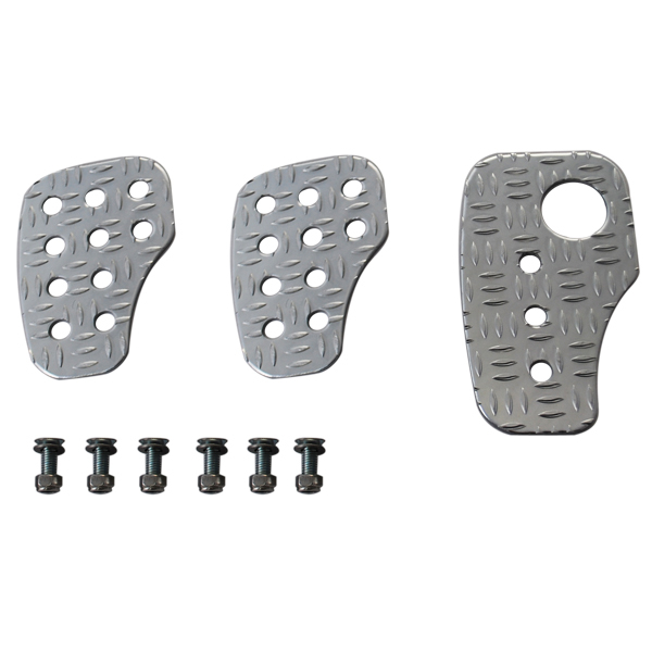 3 ALU PEDALS KIT