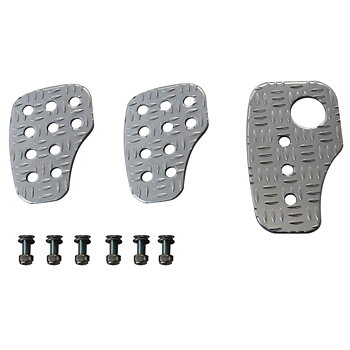 3 ALU PEDALS KIT