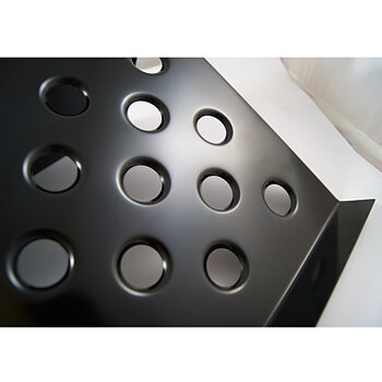 RRS CLUBMAN CO-DRIVER BLACK FOOTREST.