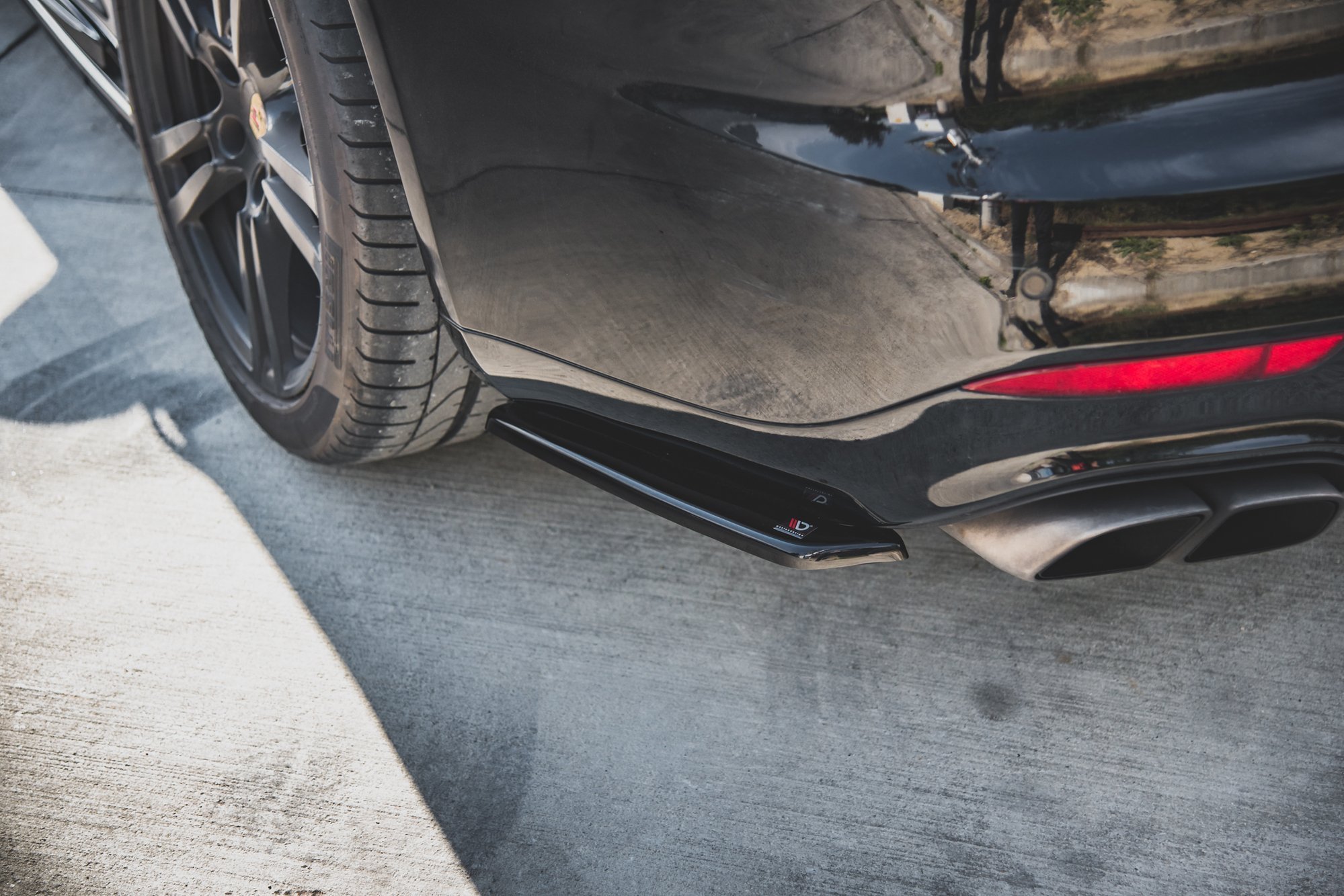 Rear Side Splitters Porsche Panamera Turbo 970 Facelift (2013-2016) - 2