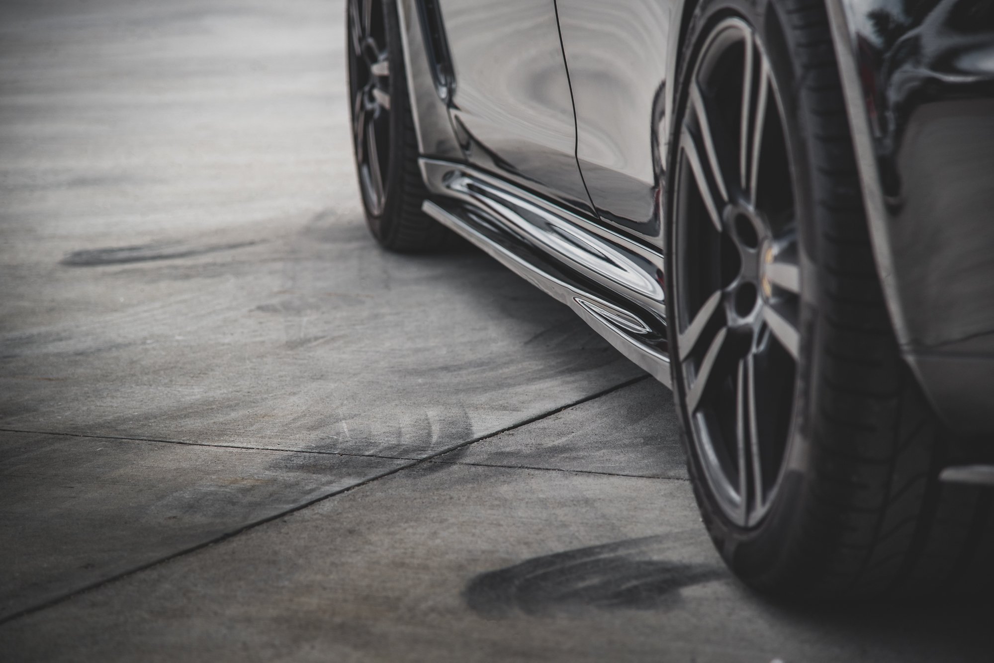 Side Skirts Diffusers V1 Porsche Panamera Turbo 970 Facelift (2013-2016) - 5