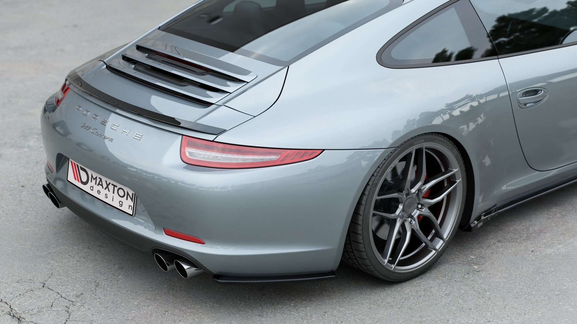 Rear Side Splitters Porsche 911 Carrera 991 (2011-2016) - 2