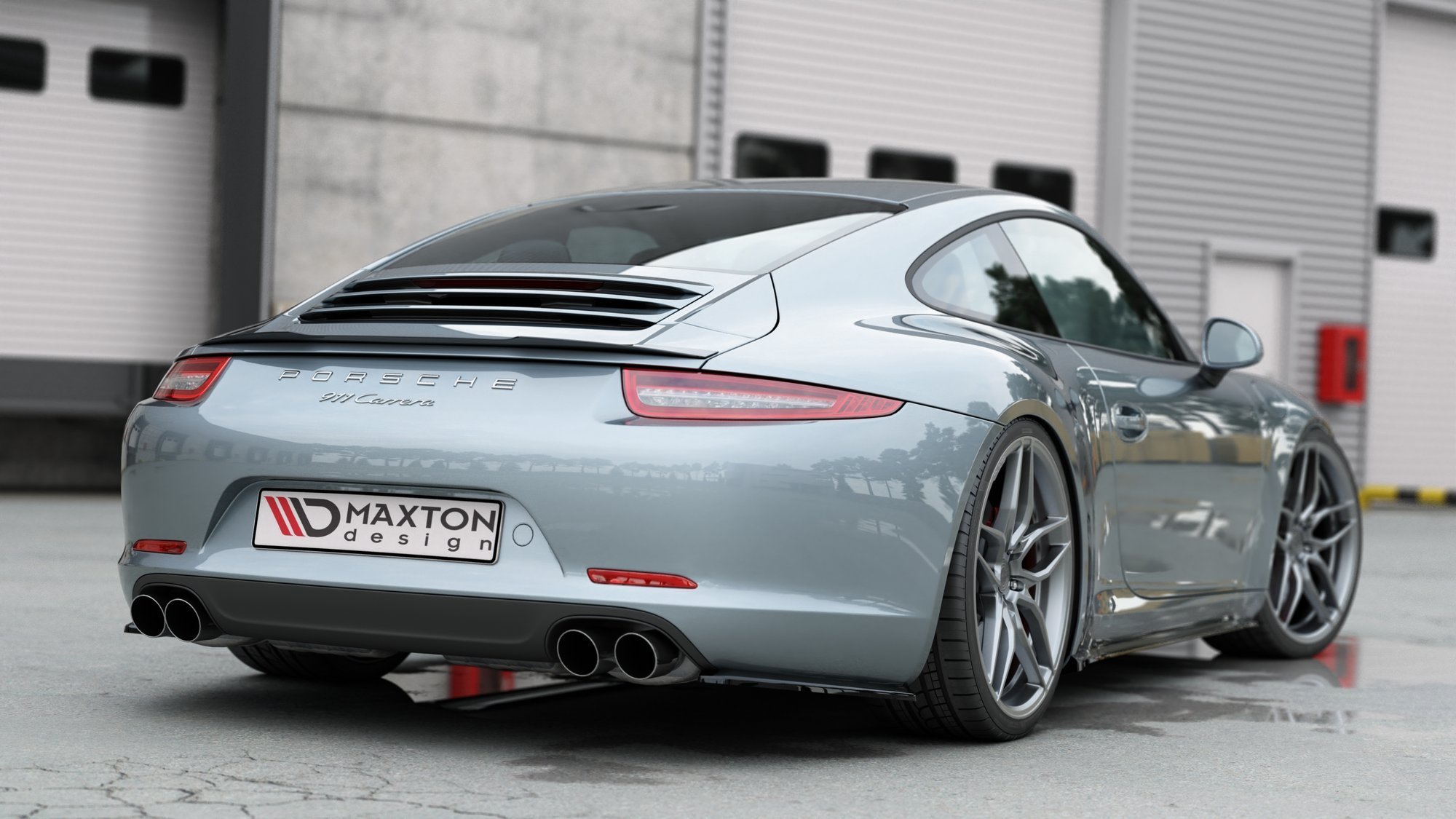 Rear Side Splitters Porsche 911 Carrera 991 (2011-2016) - 4