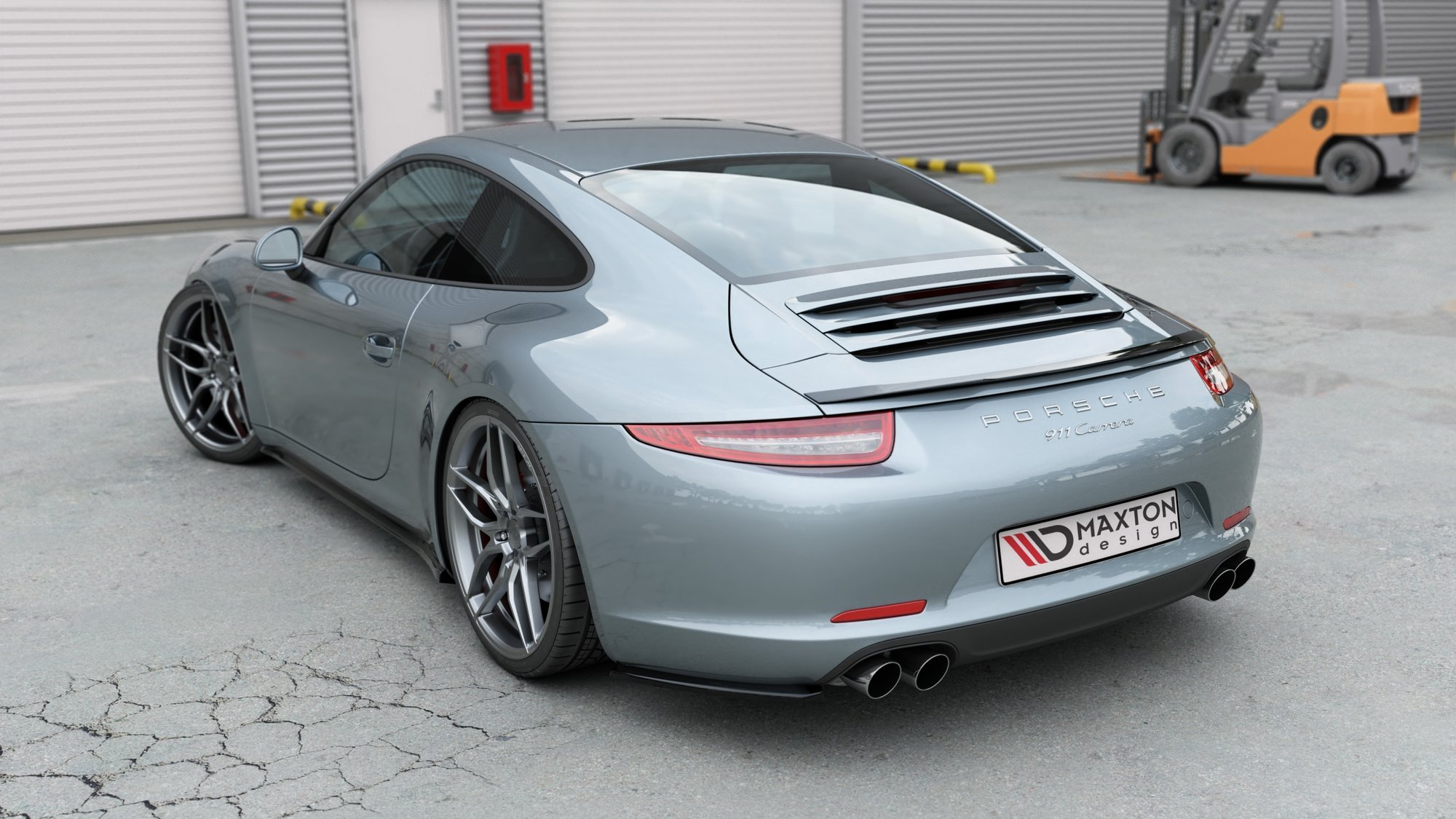 Rear Side Splitters Porsche 911 Carrera 991 (2011-2016) - 6