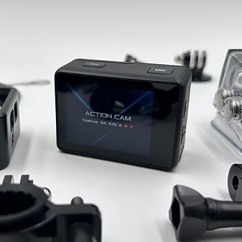 ACTION CAM 5K CAMERA WITH ACCESSORIES