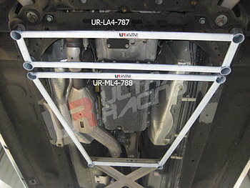 MAZDA MX5 NC 06+ ULTRARACING 4-POINT FRONT LOWER BRACE 787
