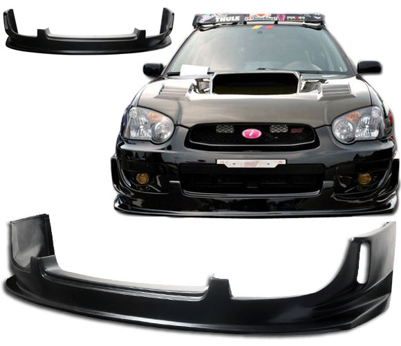SUBARU IMPREZA 03-05 DS-STYLE URETHANE FRONT BUMPERLIP [SIX]