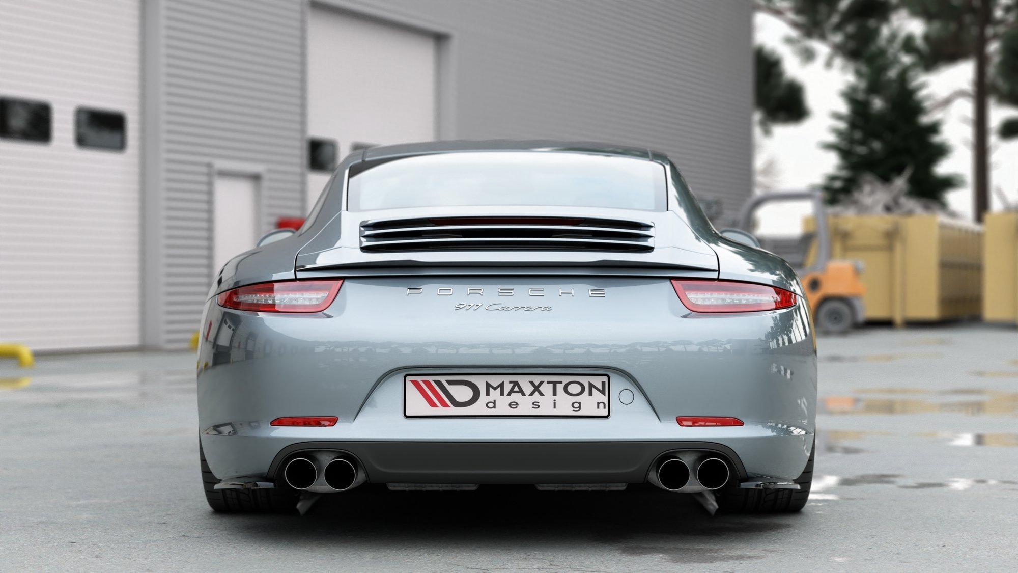 Spoiler CAP Porsche 911 Carrera 991 - 4