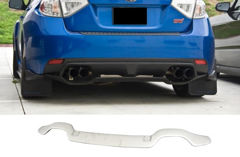 SUBARU IMPREZA 08-14 URETHANE REAR BUMPERLIP [SIX]