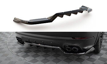 Central Rear Splitter (Vertical Bars) Porsche Cayenne Sport Design Mk3