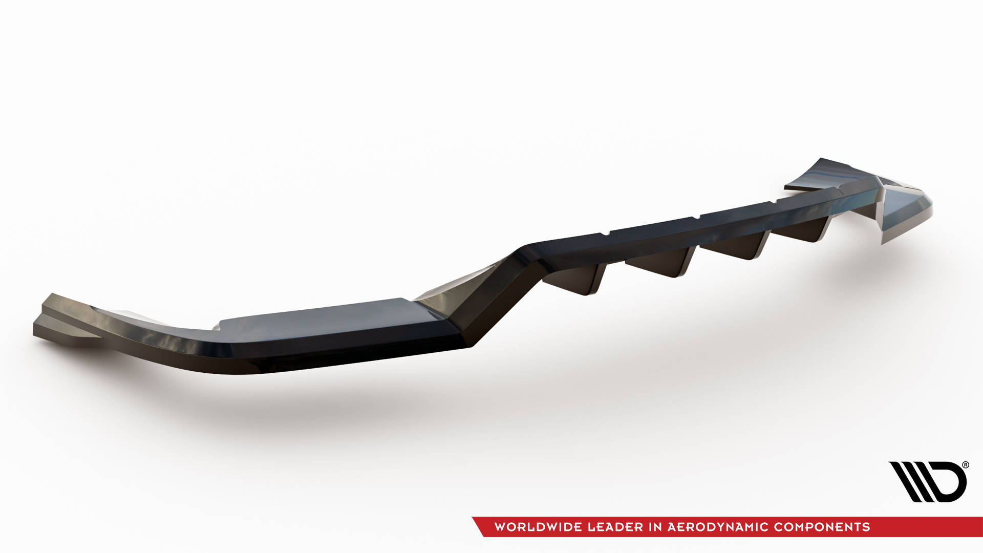 Central Rear Splitter (Vertical Bars) Porsche Cayenne Sport Design Mk3 - 5