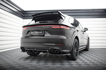 Central Rear Splitter (Vertical Bars) Porsche Cayenne Sport Design Mk3