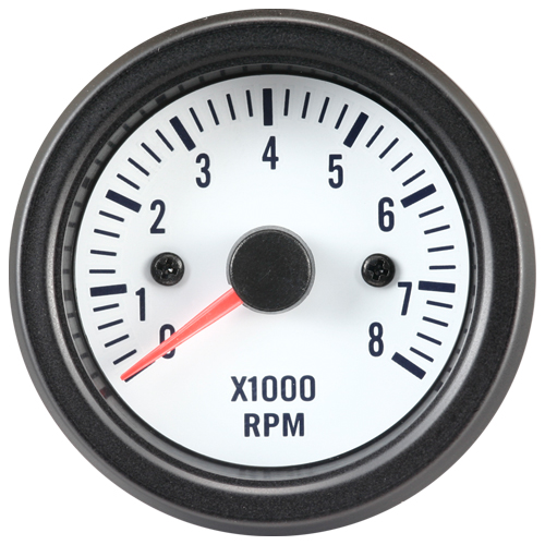 DFI WHITELINE UNIVERSAL METER GAUGE 52MM - RPM TACHO (8000)