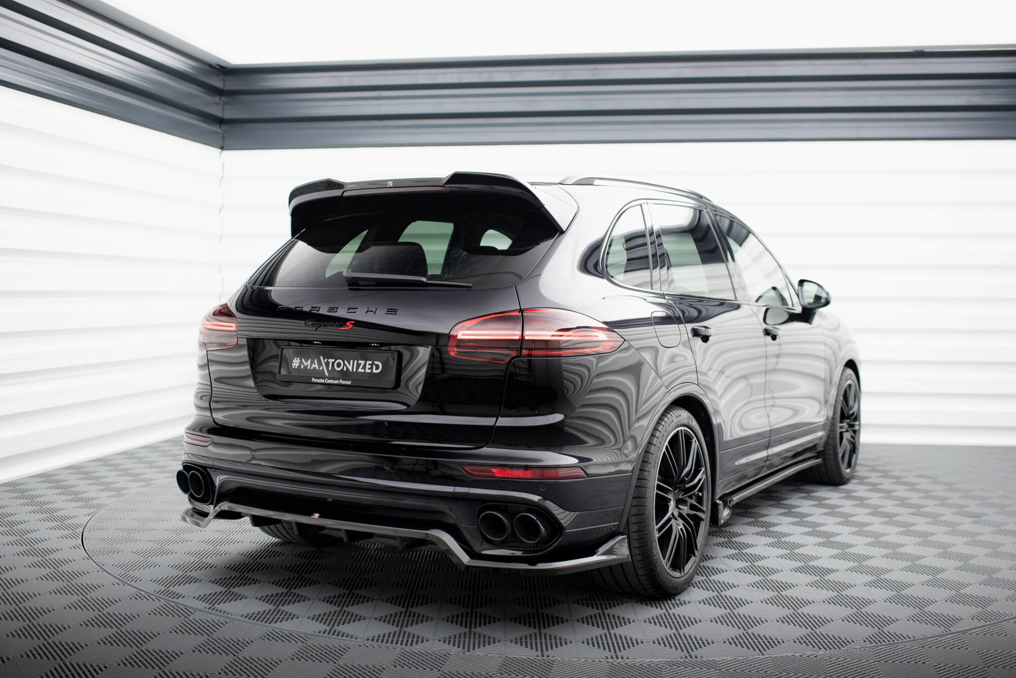 Spoiler CAP 3D Porsche Cayenne Mk2 Facelift - 3